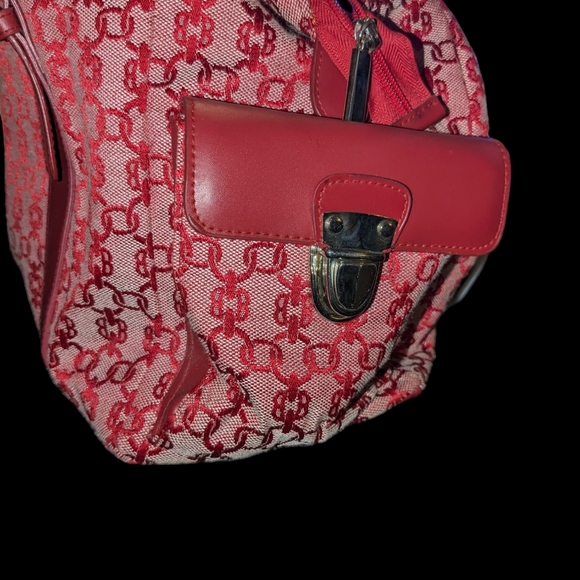 TOTE BAG by BUENO Red Travel Tote - Picture 6 of 9